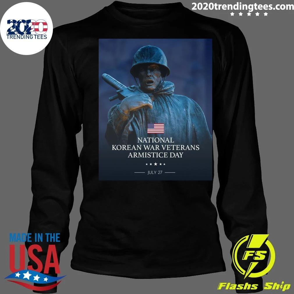 National Korean War Veterans Armistice Day July 27 Shirt
