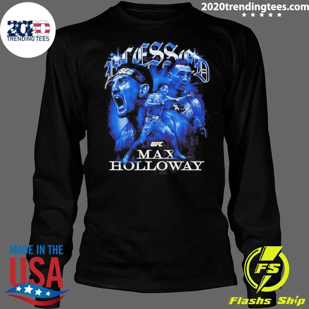 Max Holloway Ufc Vintage Grunge Shirt