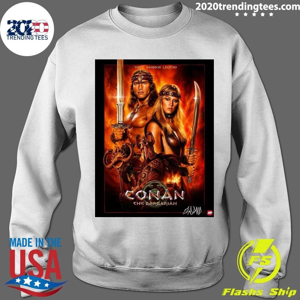 Thief. Warrior. Legend. Conan the Barbarian AMP Shirt