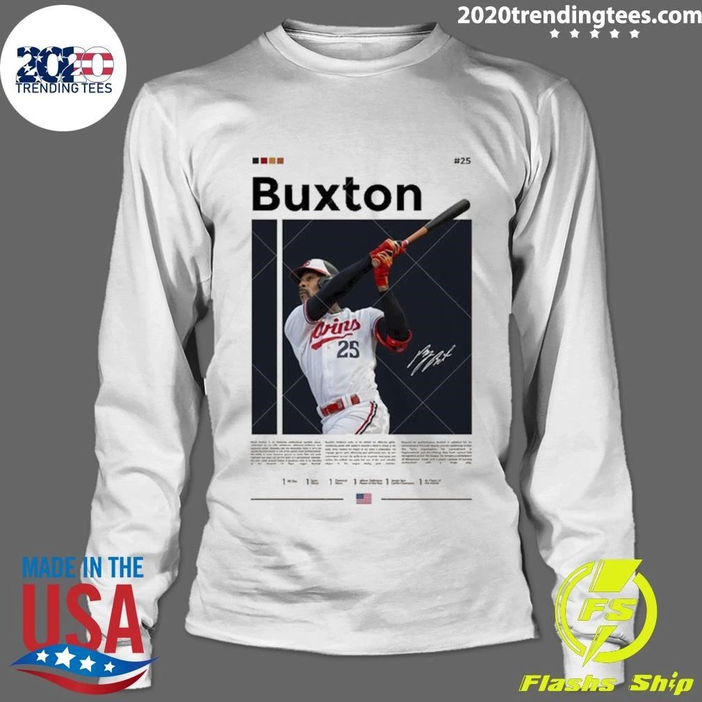 Byron Buxton Minnesota Baseball Poster Signature Shirt