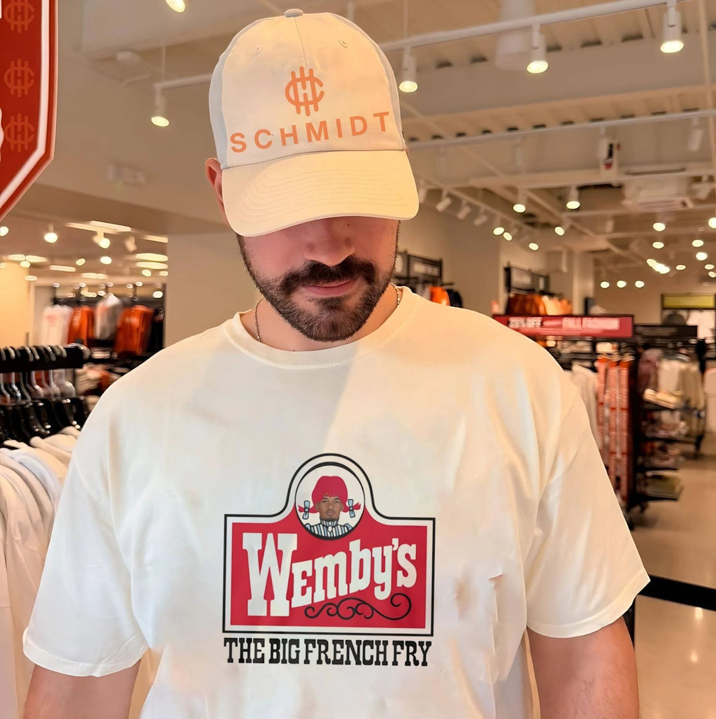 The Big French Fry Wemby’s logo shirt