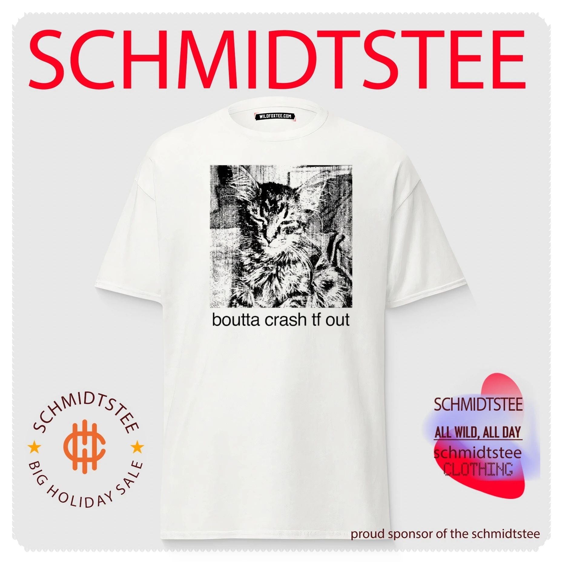 Boutta Crash tf Out Cat mood shirt