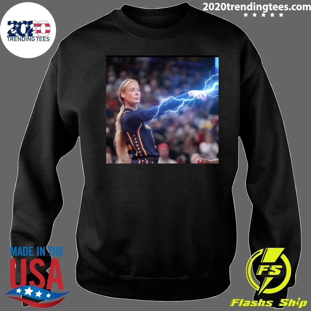 Sophie Cunningham Lightning Power Basketball Shirt