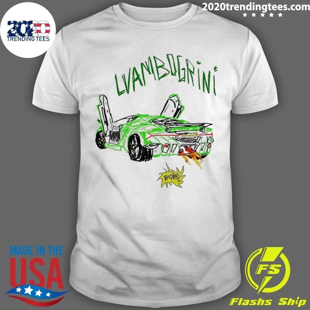 Lvambogrini Urdomo Sports Car Lamborghini Shirt