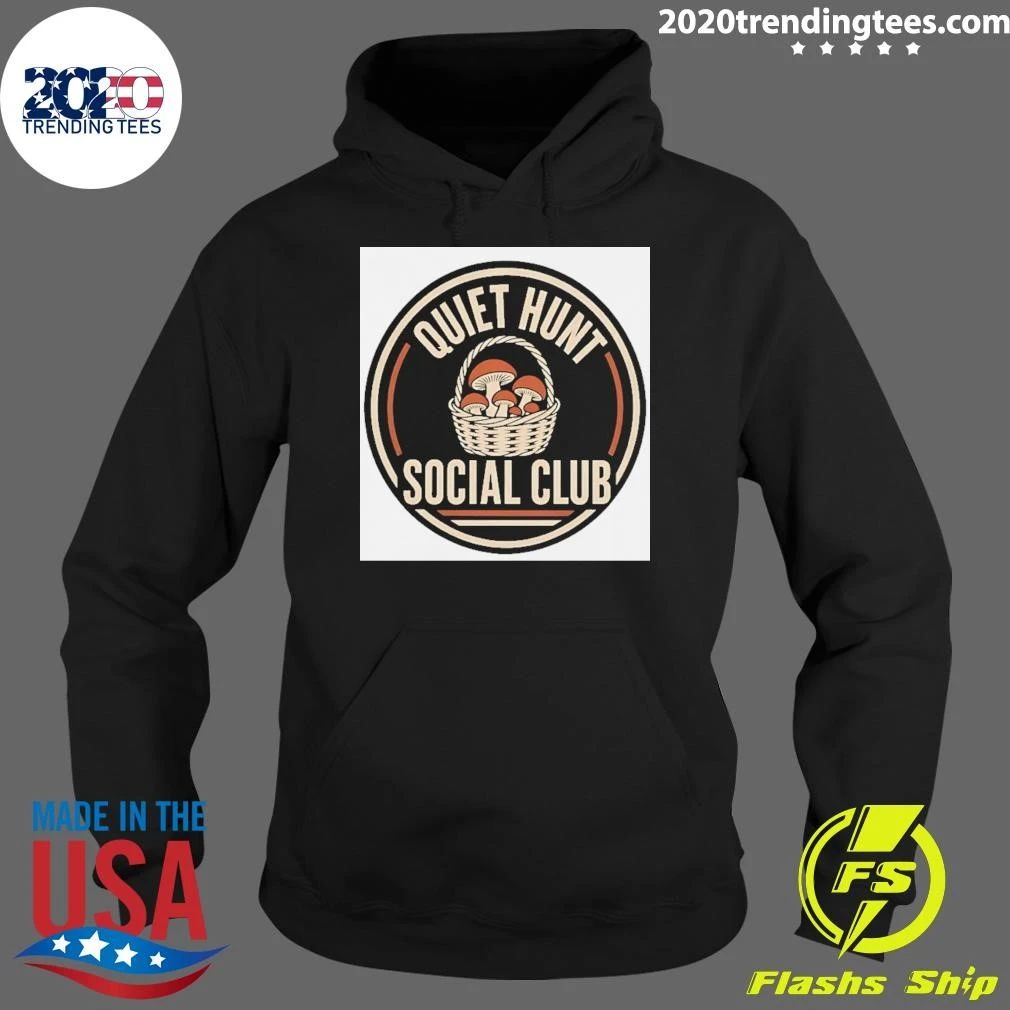 Quiet Hunt Social Club Mushroom Foraging Shirt