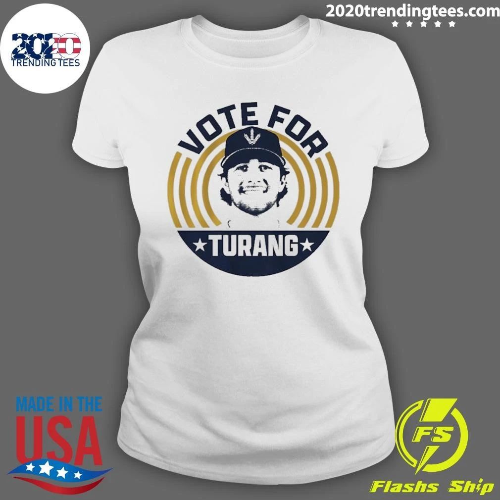 Vote For Brice Turang Milwaukee Brewers Baseball Shirt