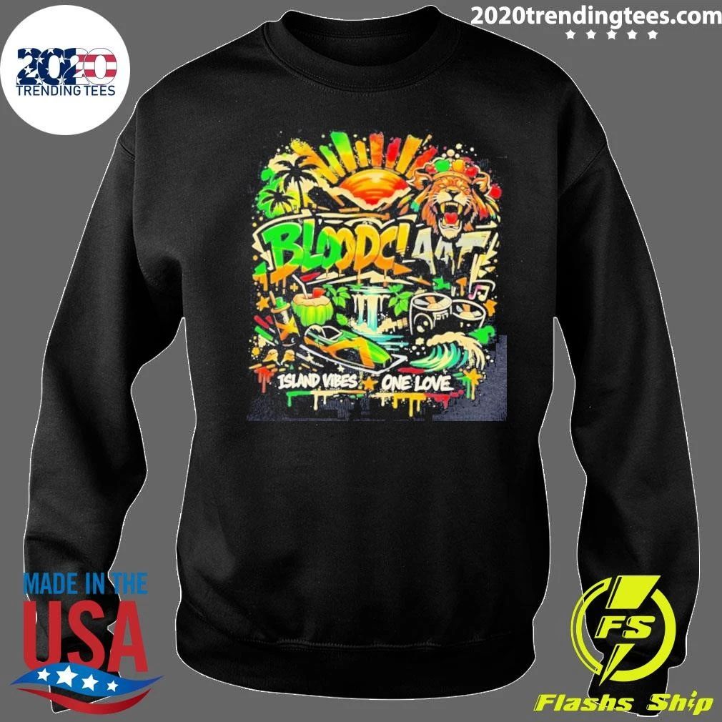 Bloodclaat Island Vibes One Love Vintage Shirt