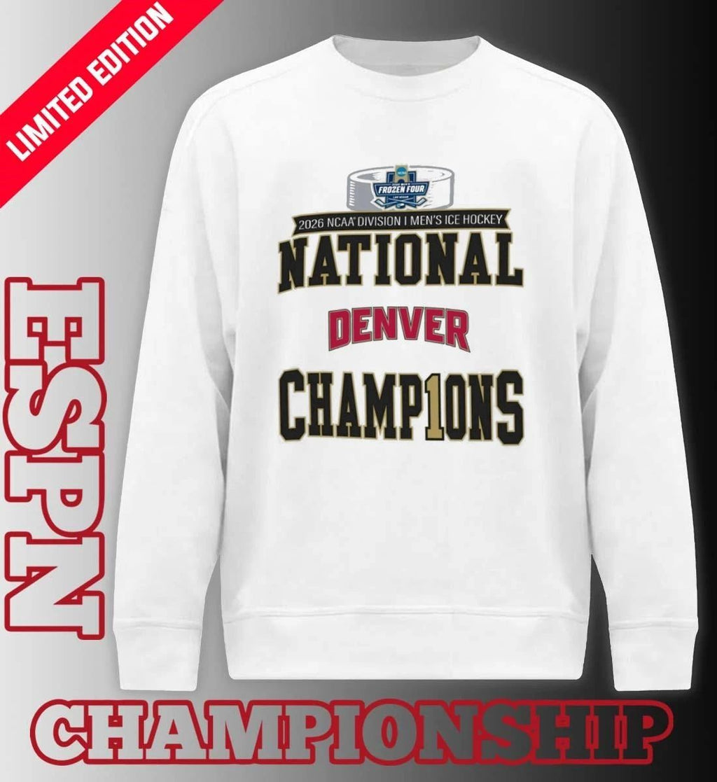 Men’s Frozen Four National Champions Denver Pioneers-Shirt