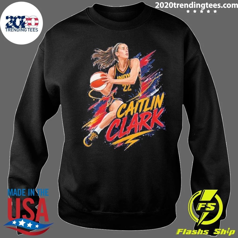 Caitlin Clark Basketball 2026 Graphic Tee Shirt