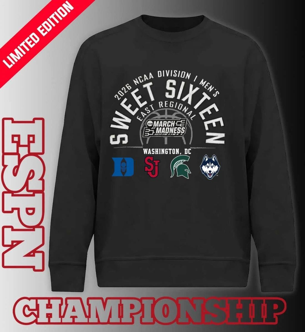 2026 NCAA DI Men’s Basketball Sweet 16 East Regional – Washington DC T-Shirt