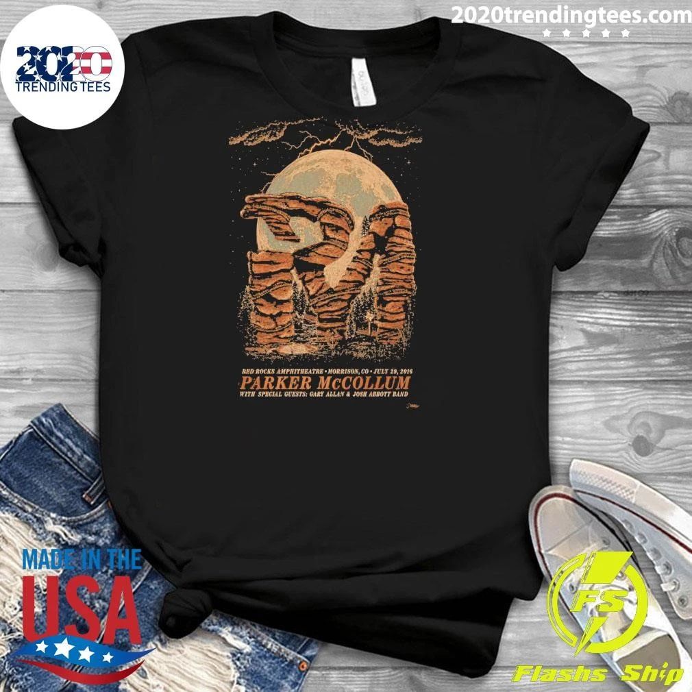 Parker Mccollum Red Rocks Poster 2026 Shirt