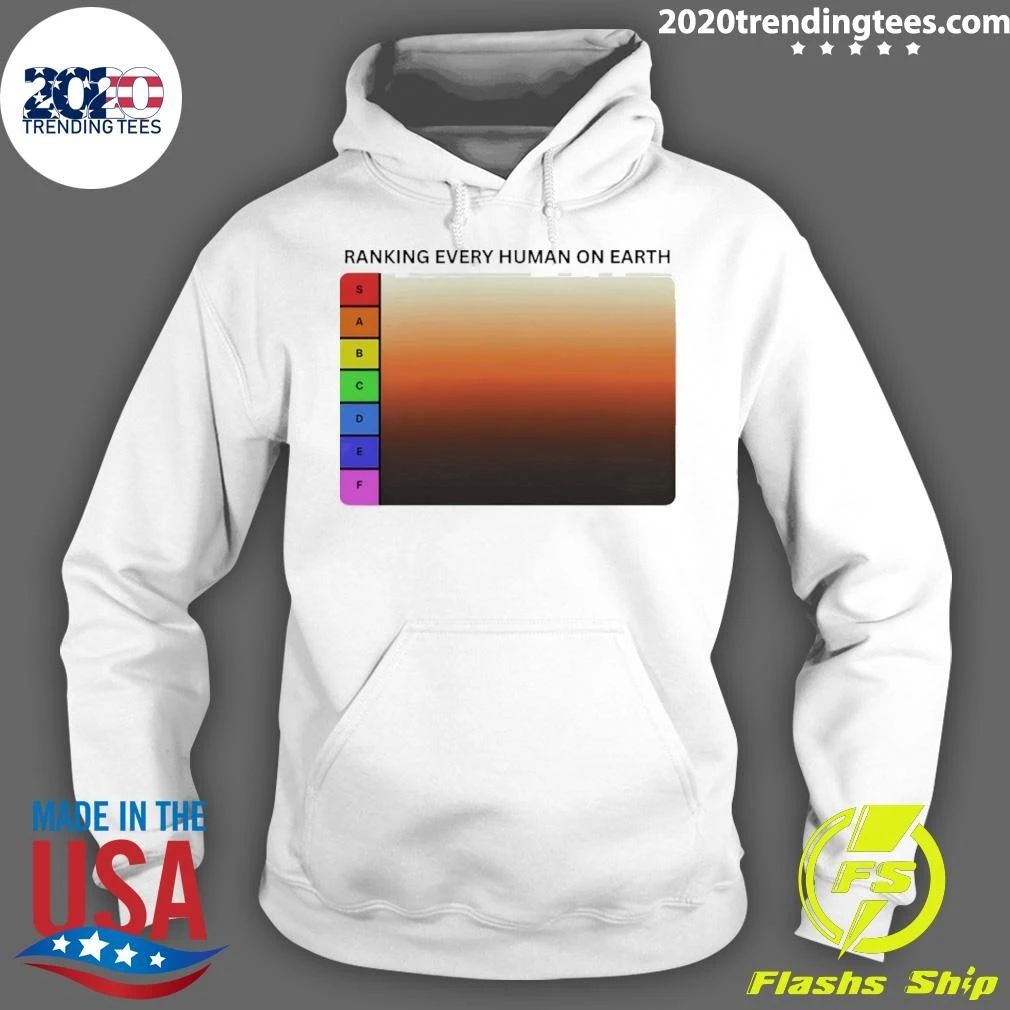 Human Tier List Ranking Every Human On Earth Sabcdef Shirt