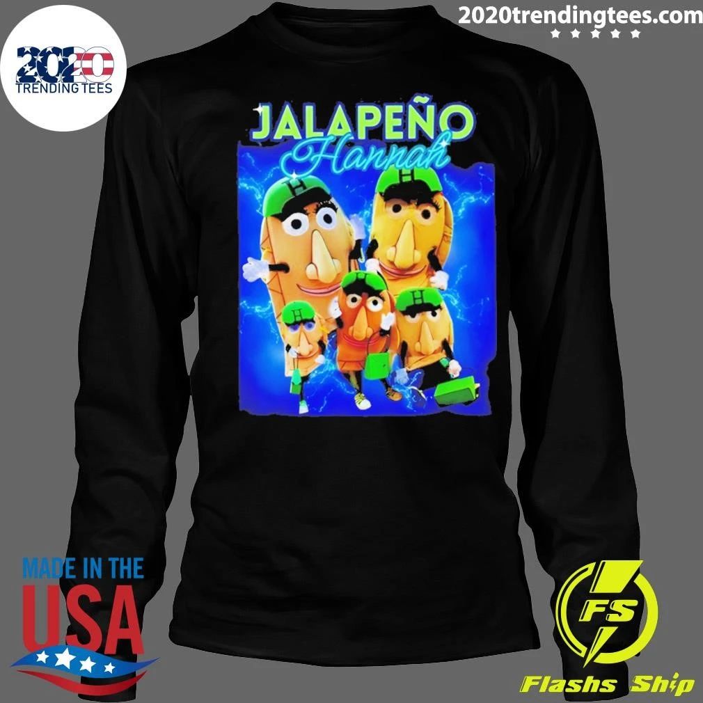 Jalapeno Hannah Pittsburgh Pirates Baseball Lightning Graphic Shirt