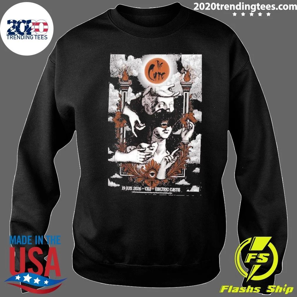 The Cure Merch Cluj 2026 Limited Edition Event Shirt