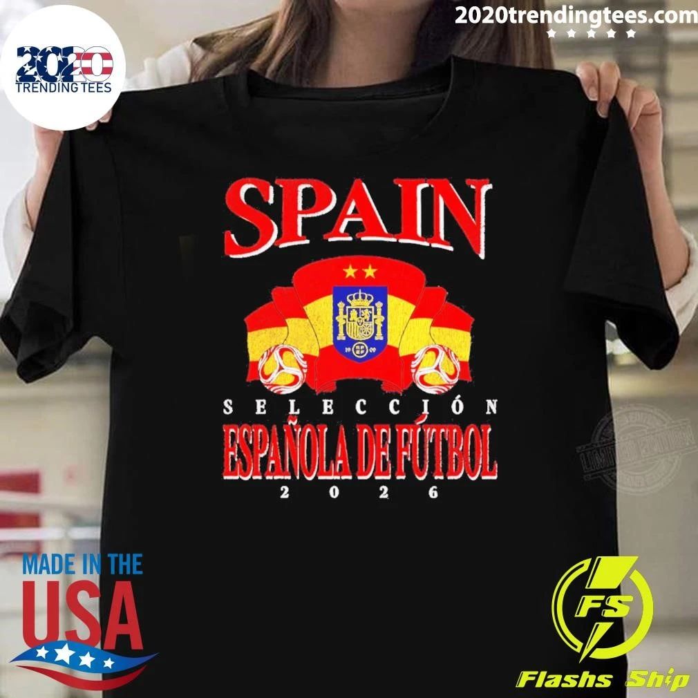 Spain 2026 World Cup Champions Flag Shirt