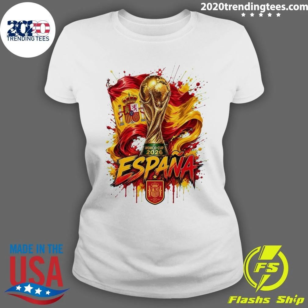 Espana World Cup 2026 Trophy Shirt