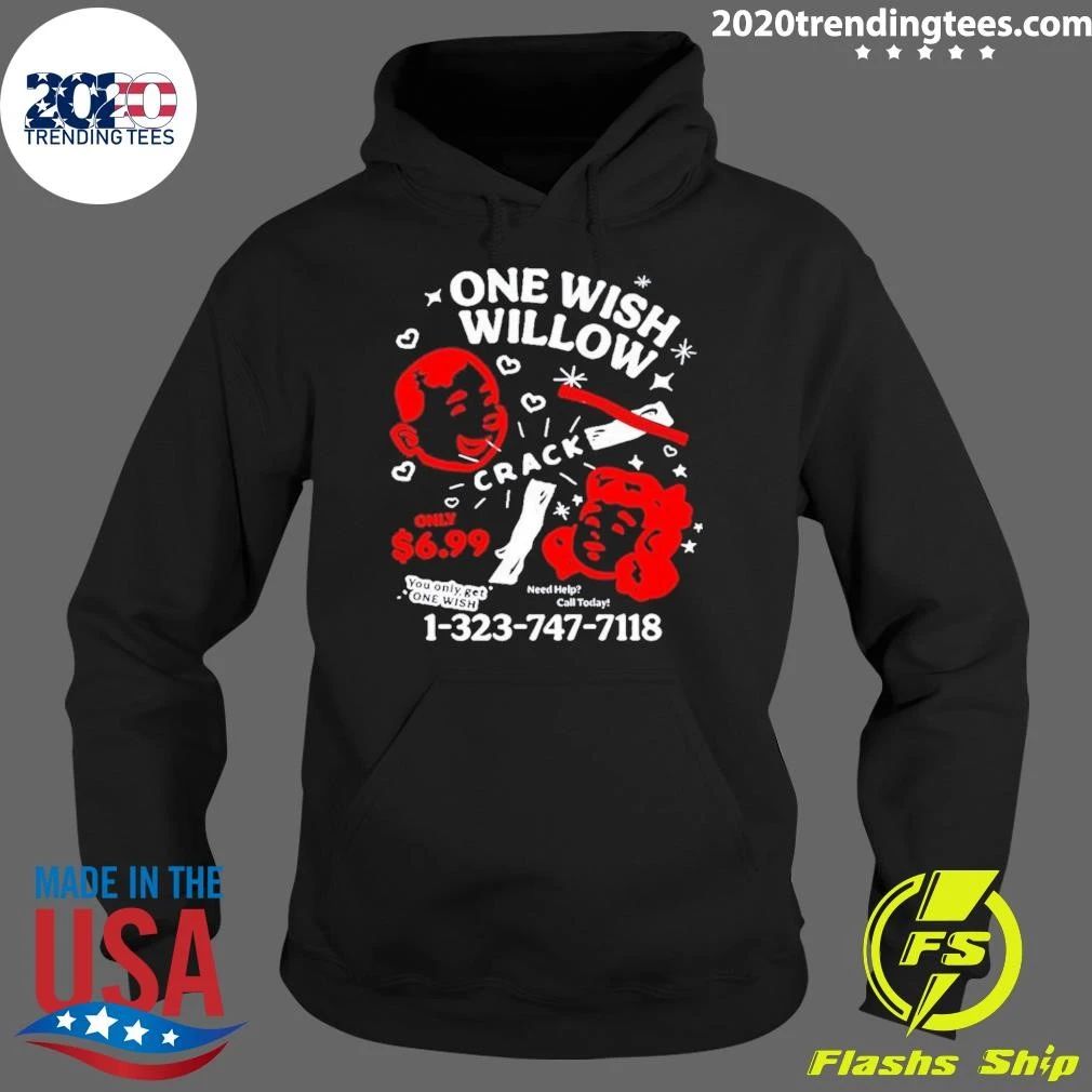One Wish Willow Crack Spark the Middle and Break in Half Shirt