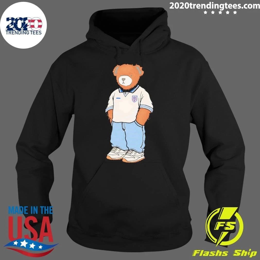 England ’90 Pickles Teddy Bear Three Lions Shirt