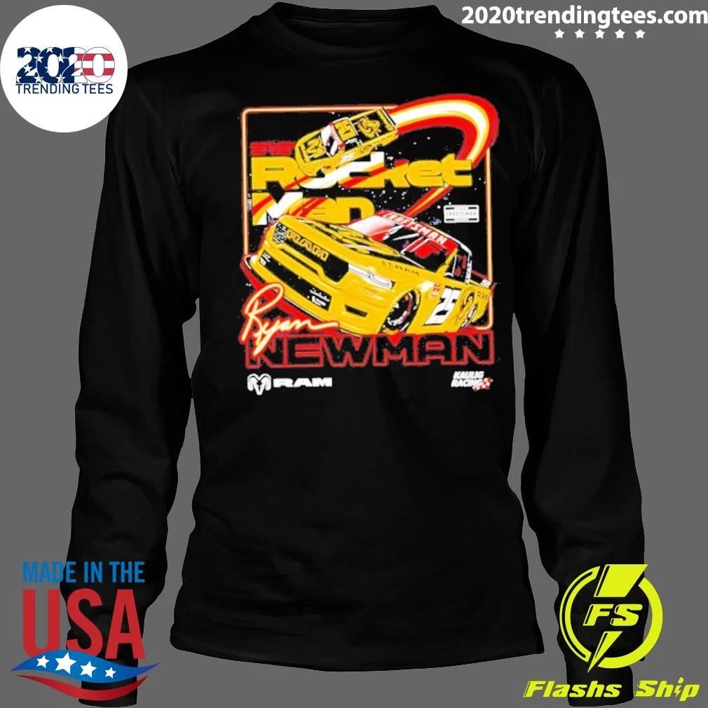 Ryan Newman 25 Rocket Man Kaulig Racing X Ram Shirt