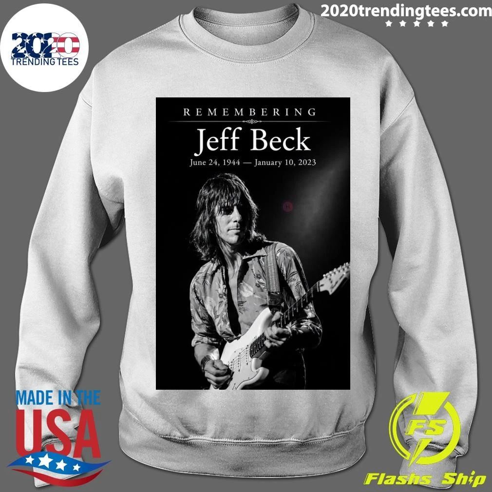 Remembering Jeff Beck June 24, 1944 — January 10, 2023 Shirt
