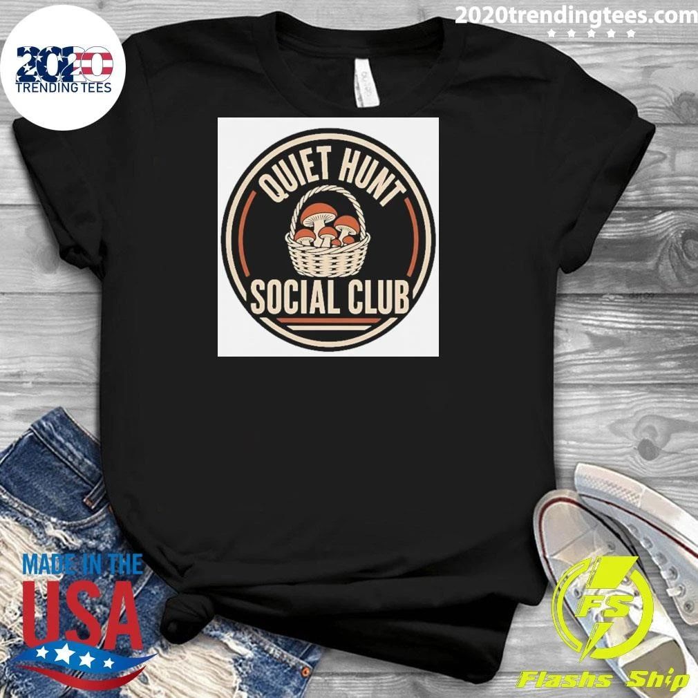 Quiet Hunt Social Club Mushroom Foraging Shirt