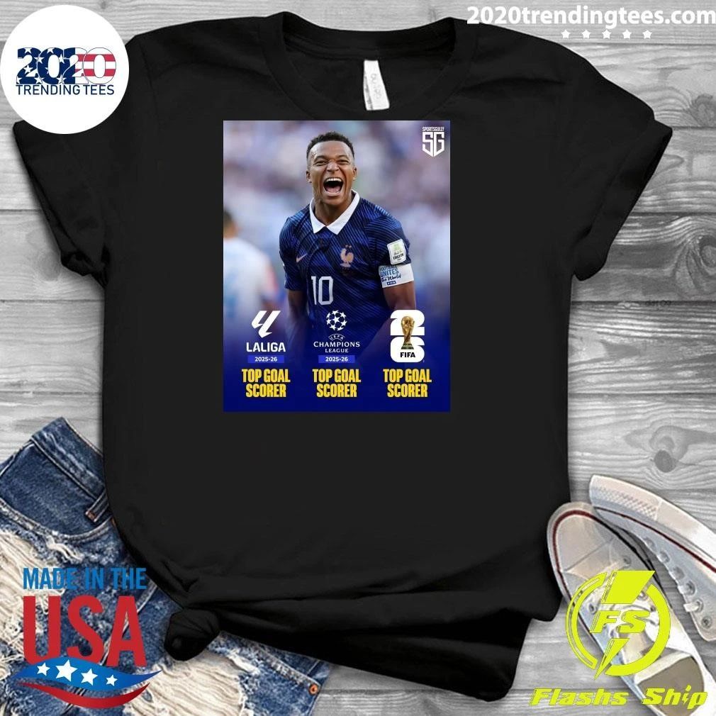 Kylian Mbappé One Of The World Cups Greatest Players Ever Dominating World Football At Every Level Shirt