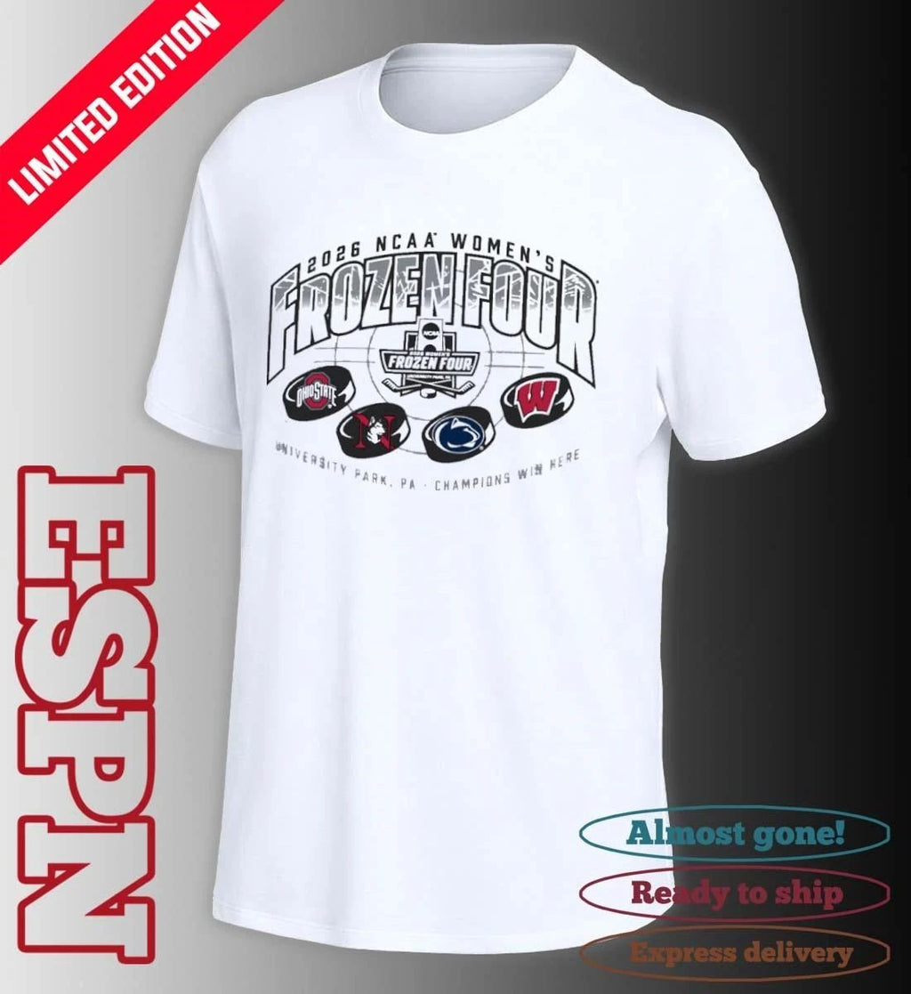 2026 NCAA Women’s Ice Hockey Frozen Four Shirt