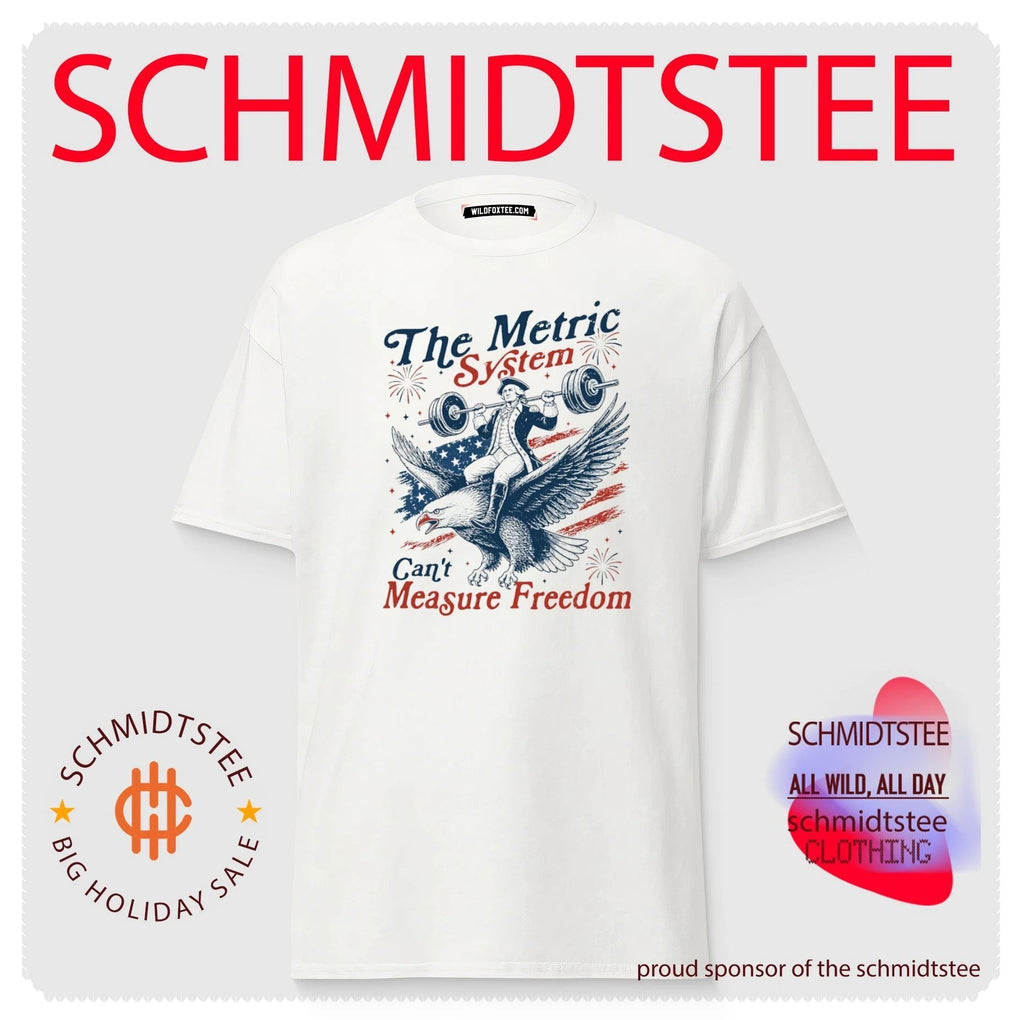 The Metric System Can’t Measure Freedom Eagle USA Flag 250 Anniversary shirt