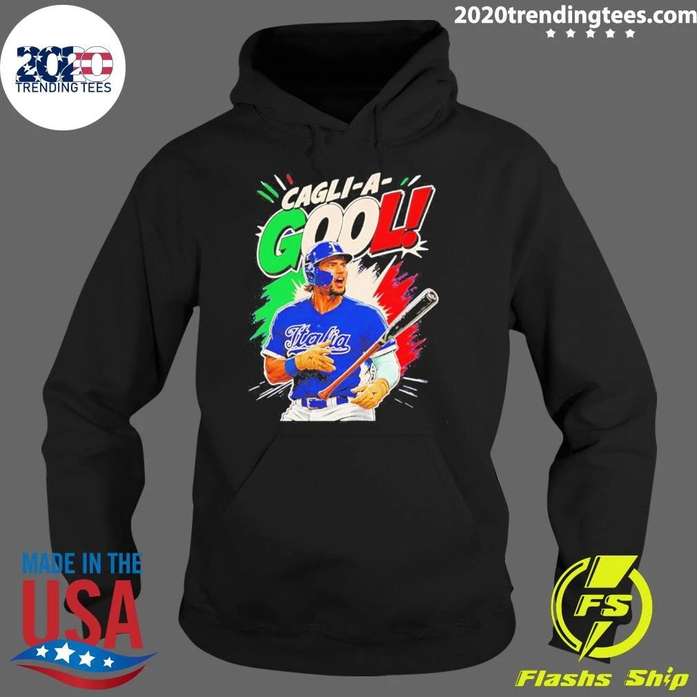 Cagli-a-gool Italia Baseball Player Shirt