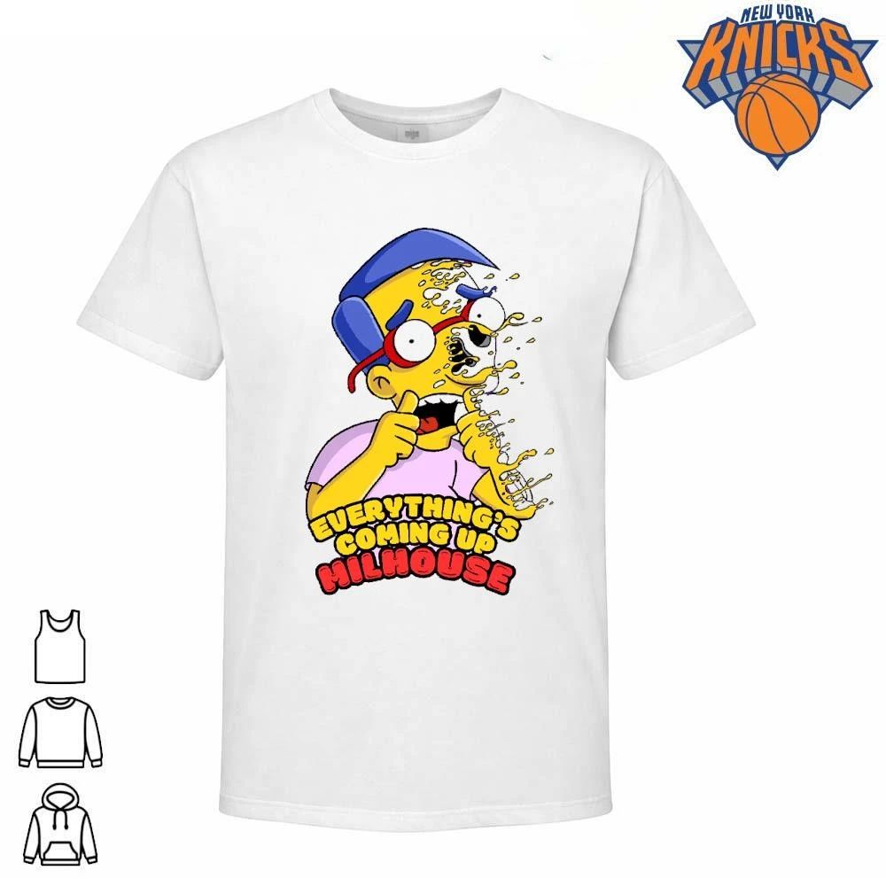 Everythings Coming Up Milhouse Trippy Melting Face Acid Pop Art Cartoon shirt