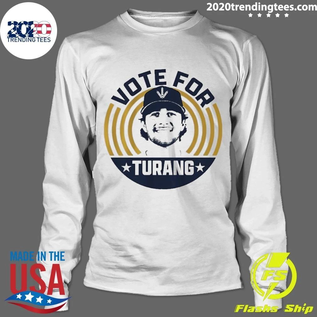 Vote For Brice Turang Milwaukee Brewers Baseball Shirt