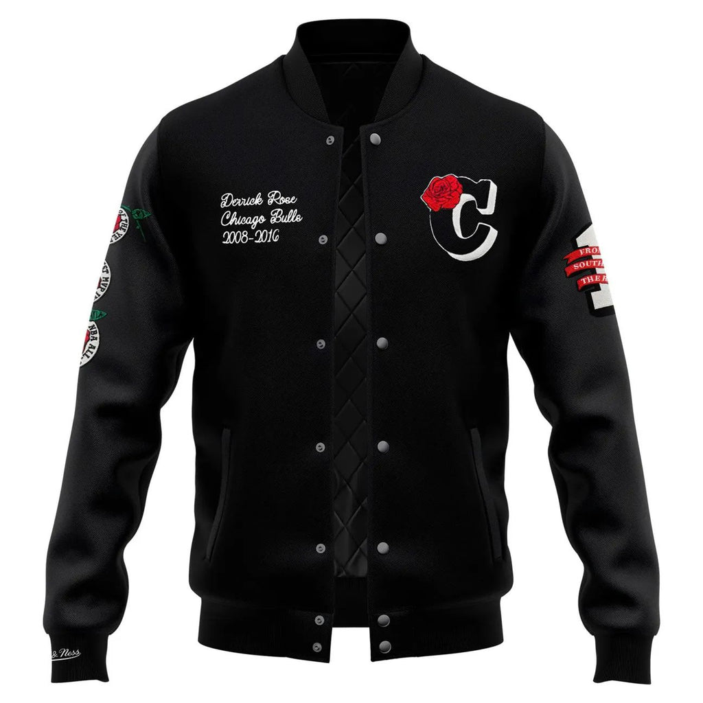 Chicago Bulls Derrick Rose Baseball 2026 Jacket