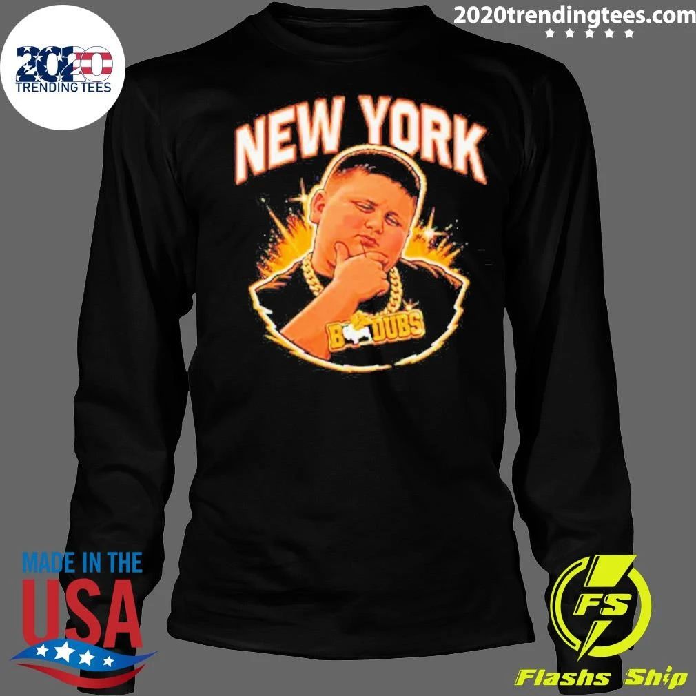 New York B Dubs Rings Italian Rizzler Sports Shirt