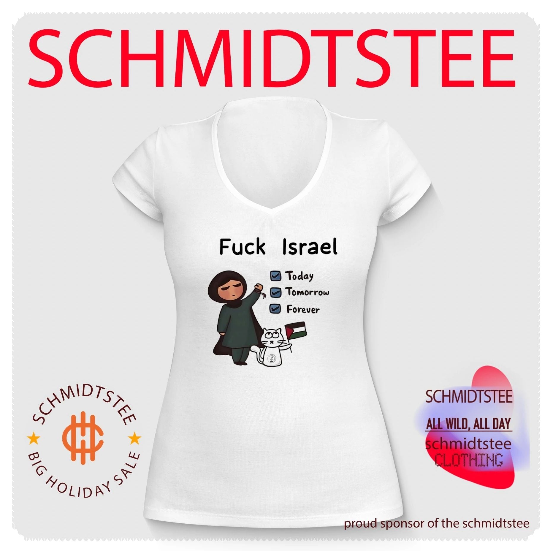 Fuck Israel today tomorrow forever shirt
