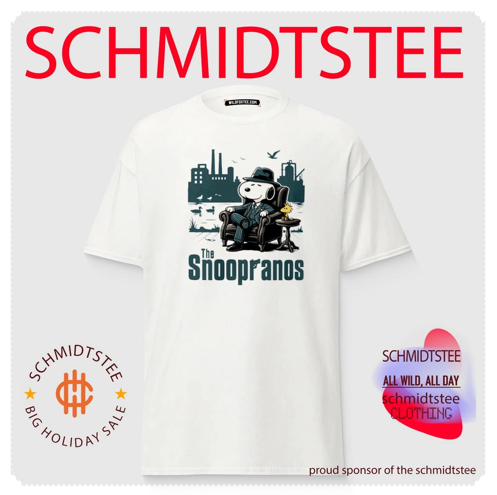 The Snoopranos Peanuts Mafia Parody Sopranos Mashup shirt