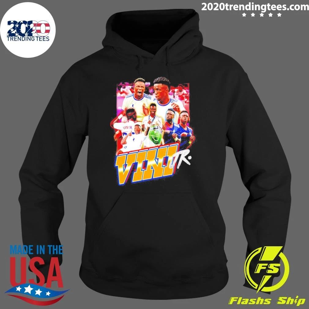 Vini Jr Real Madrid Collage Vinicius Junior Graphic Shirt