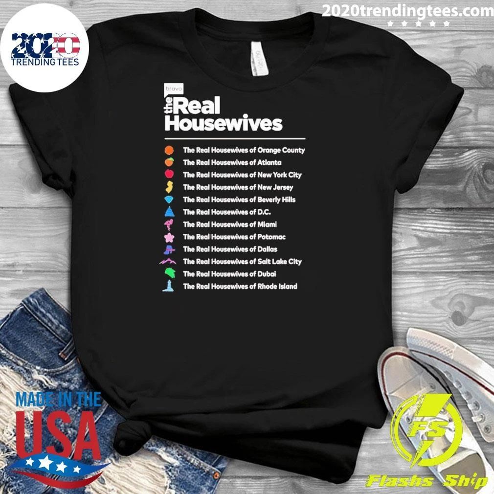 The Real Housewives 20th Anniversary Logo Shirt