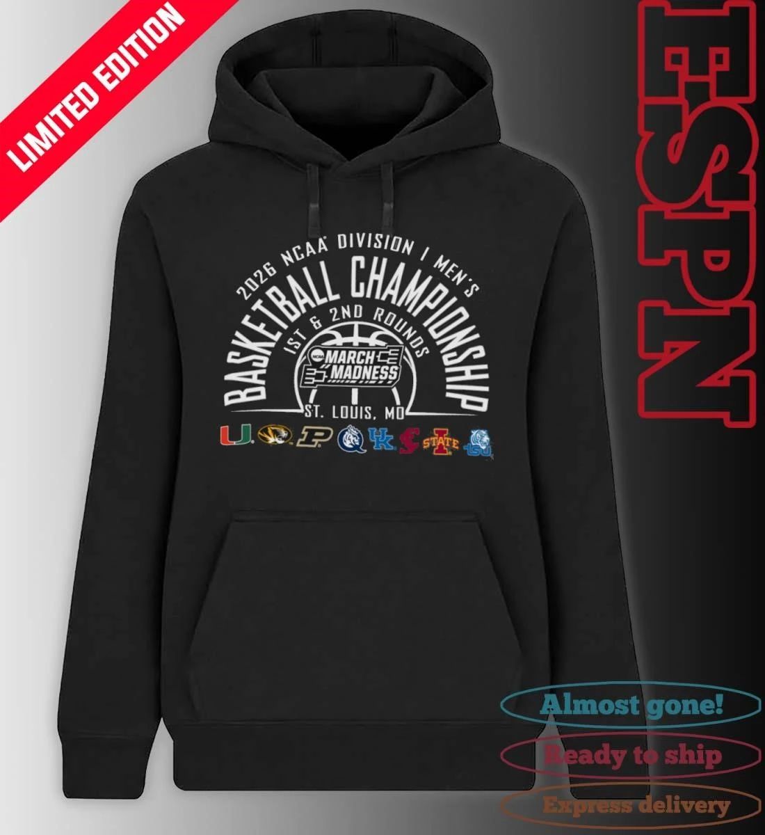 St. Louis Regional 2026 NCAA DI Men’s Basketball Championship Shirt
