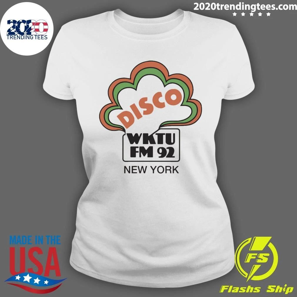 Disco 92 WKTU-FM 92 New York Radio Station Shirt