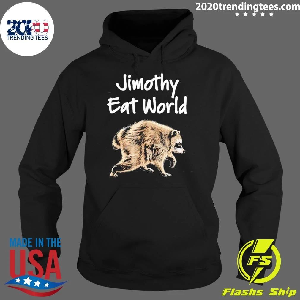 Jimothy Eat World Raccoon Seattle Meme Shirt