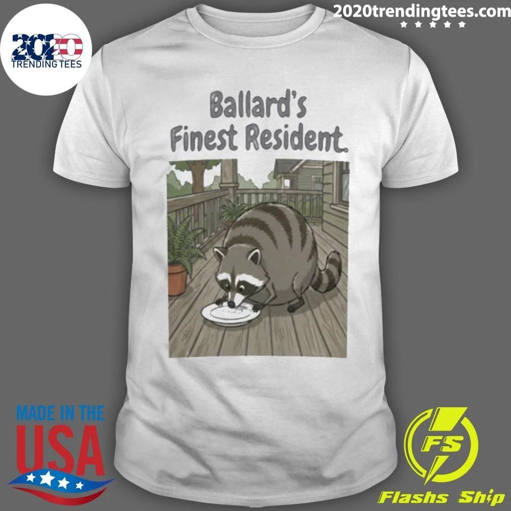 Raccoon Jimothy Ballard’s Finest Resident Shirt