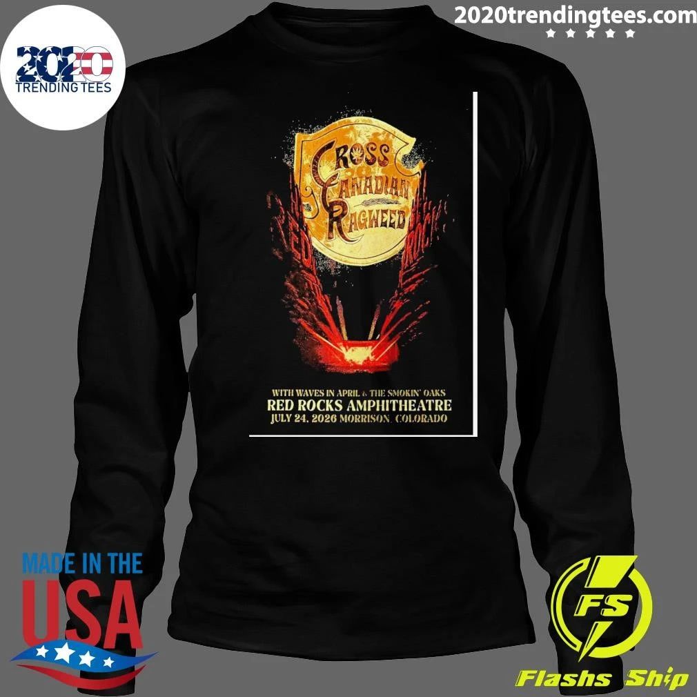 Red Rocks Cross Canadian Ragweed 2026 Shirt