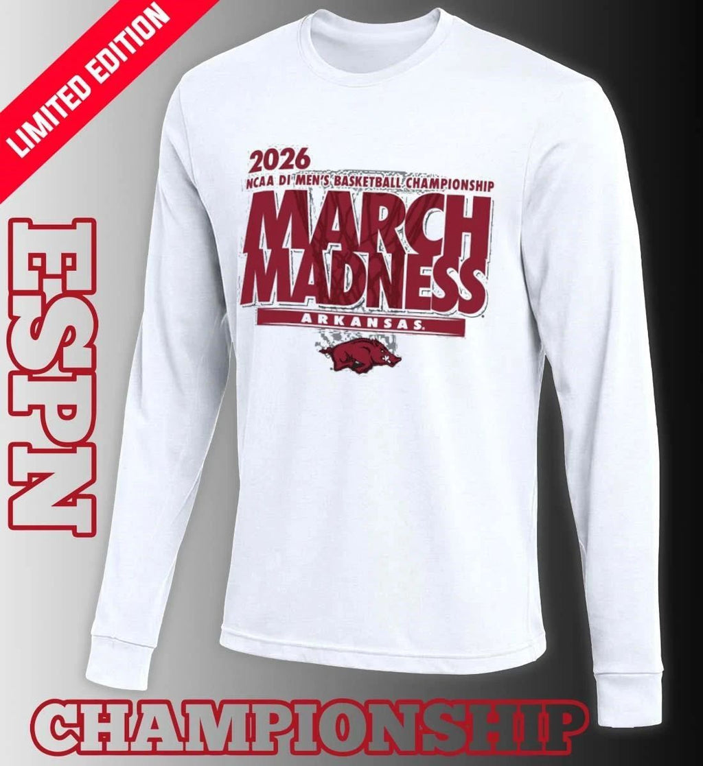 Arkansas Men’s Basketball Single Team NCAA March Madness Shirt