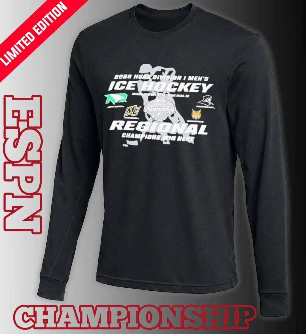 2026 NCAA DI Men’s Ice Hockey Regional Champions Win Here Sioux Falls, SD, March 26 & 28 Shirt