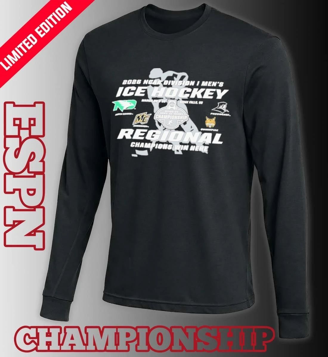 2026 NCAA DI Men’s Ice Hockey Regional Champions Win Here Sioux Falls, SD, March 26 & 28 Shirt