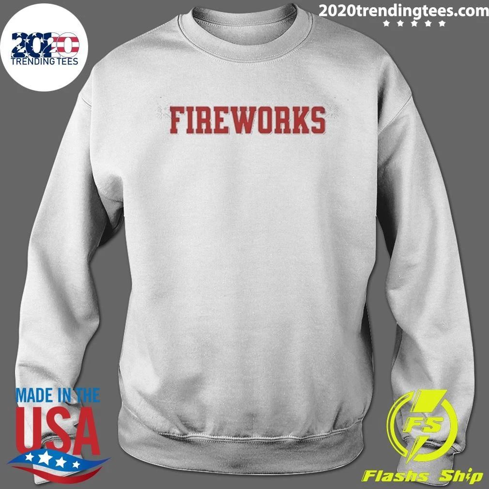 Fireworks America 250 Years 4th Of July Shirt