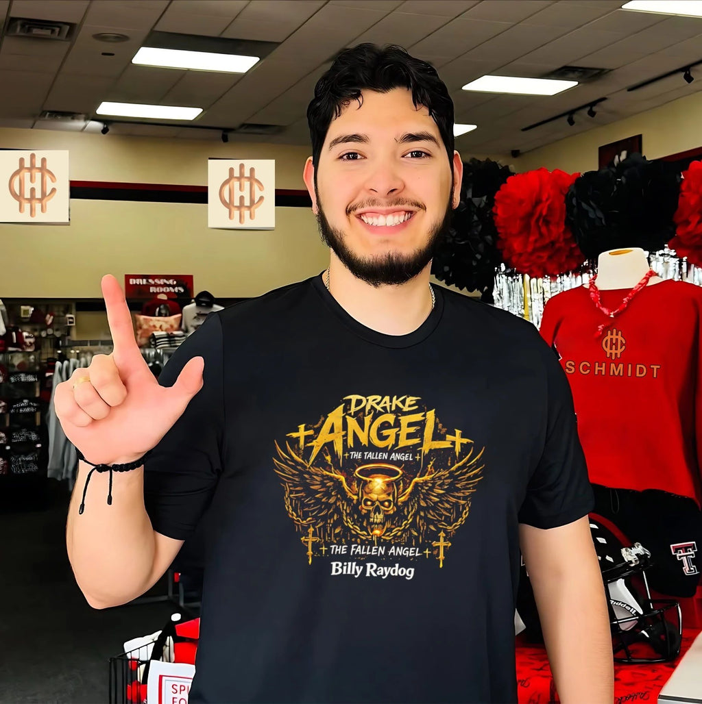 Billy Raydog Drake Angel the fallen angel vintage shirt