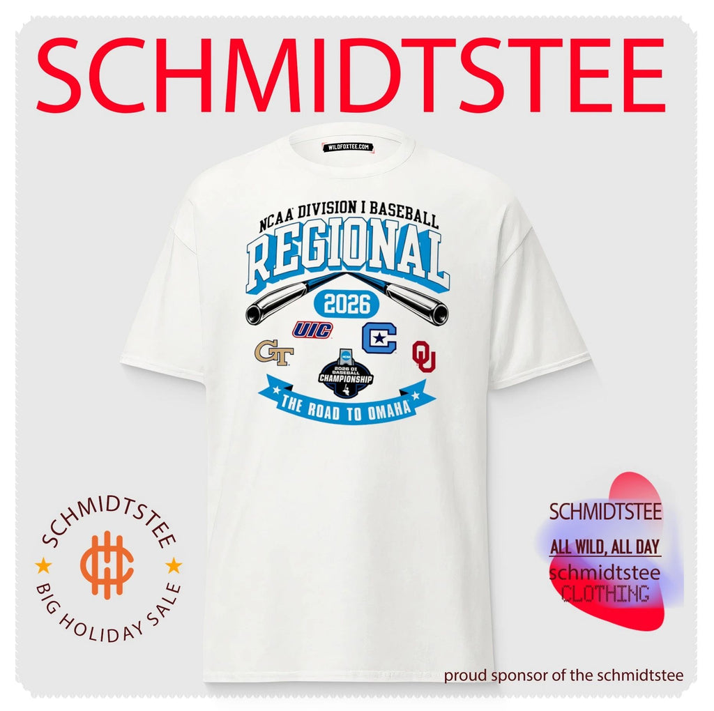 2026 NCAA Division I Baseball Regional Georgia Tech The Road To Omaha logos shirt