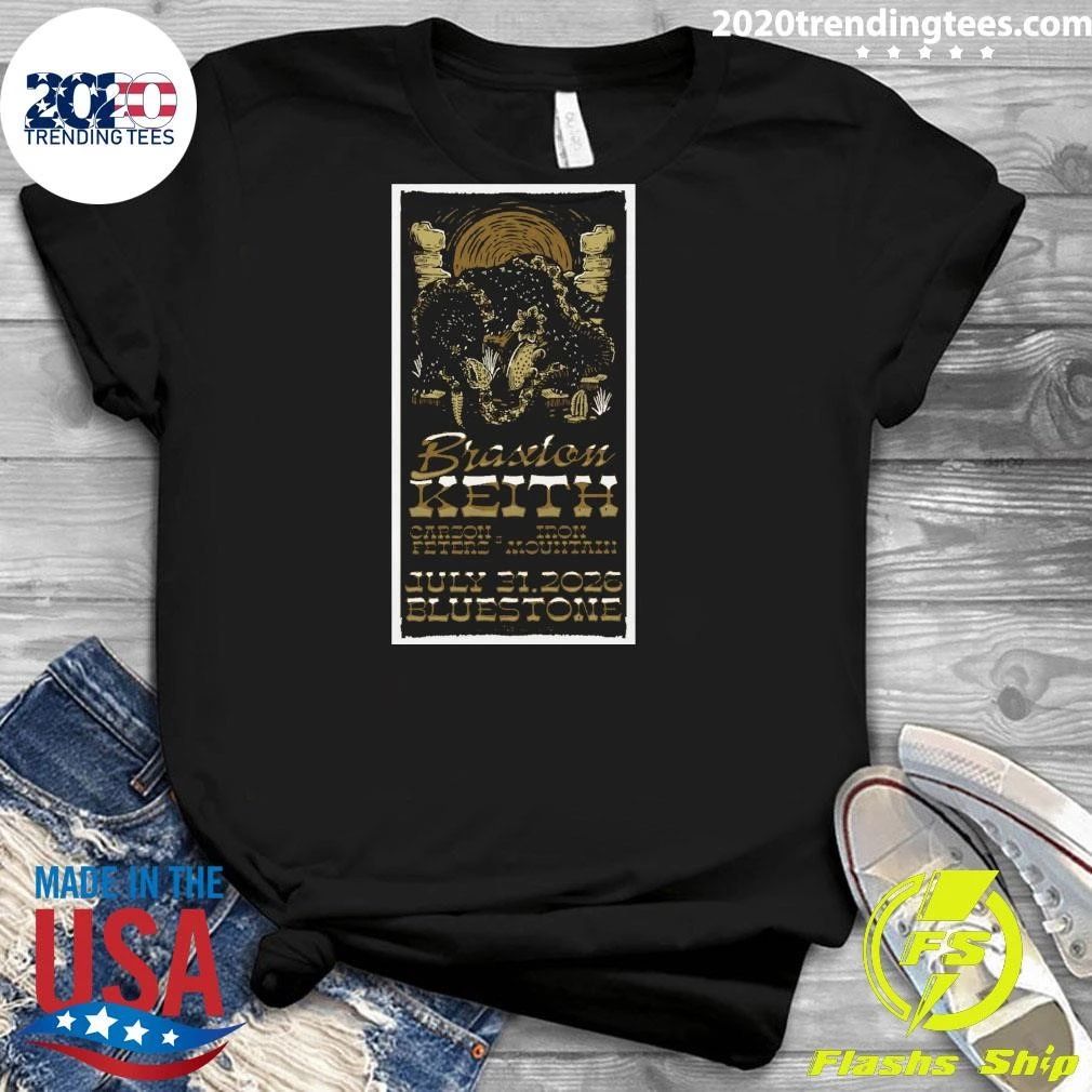 Braxton Keith The Bluestone In Columbus Oh Jul 31 2026 Shirt