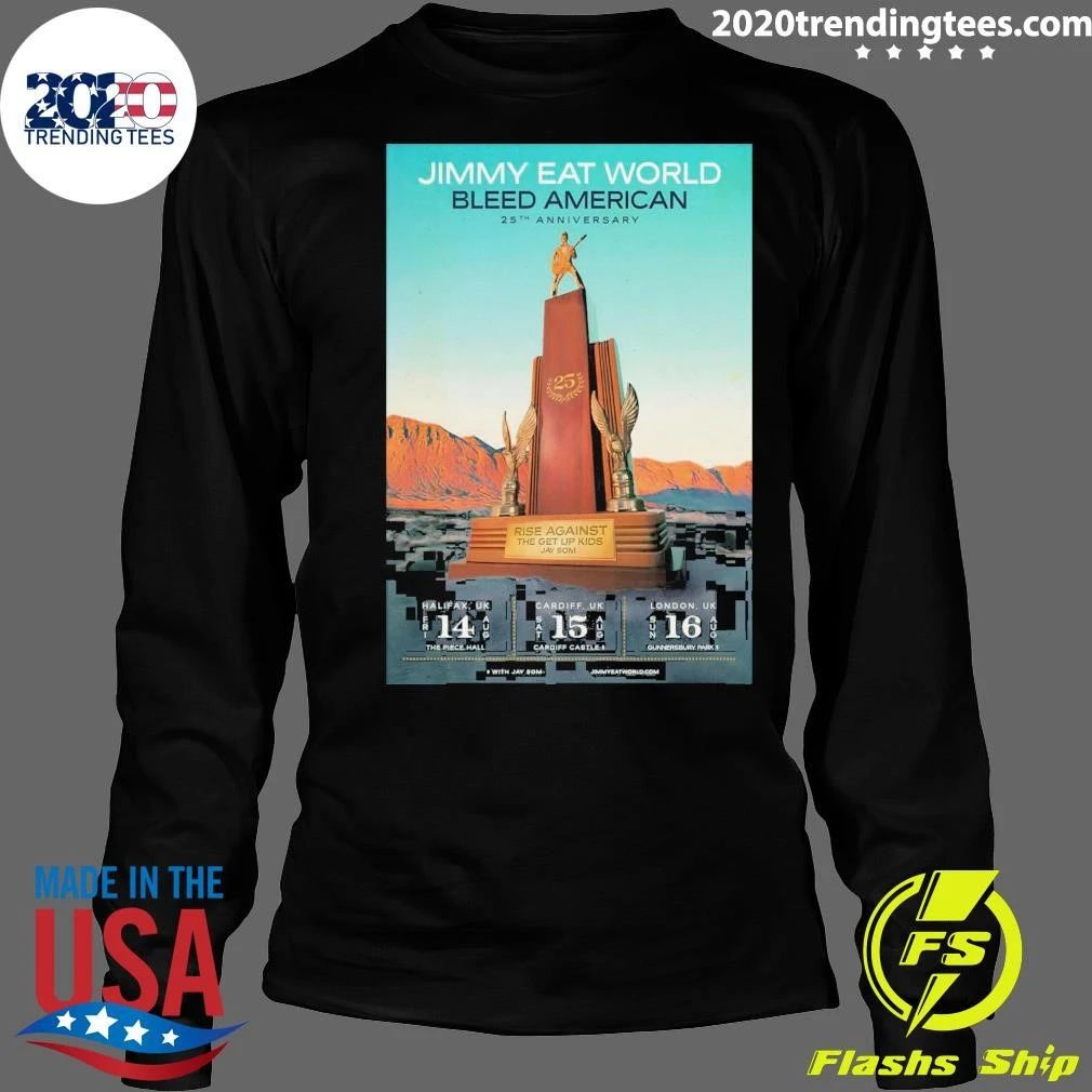 Jimmy Eat World August 16 2026 London UK Shirt